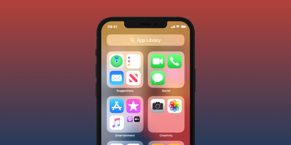 آموزش استفاده از قابلیت App Library (اپ لایبرری) در آی او اس ۱۴