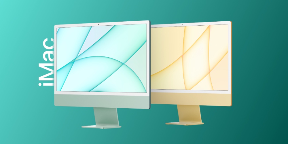آی مک ۲۰۲۱ با طراحی جدید و پردازنده Apple Silicon رونمایی شد