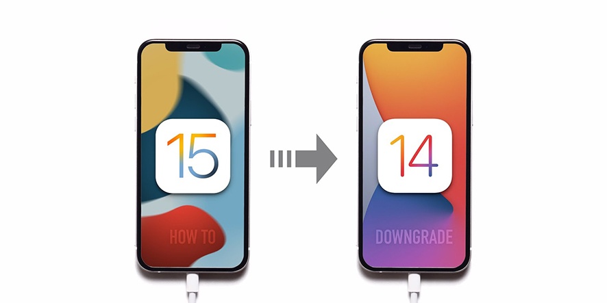آموزش دانگرید آیفون از بتا iOS 15 و بازگشت به iOS 14
