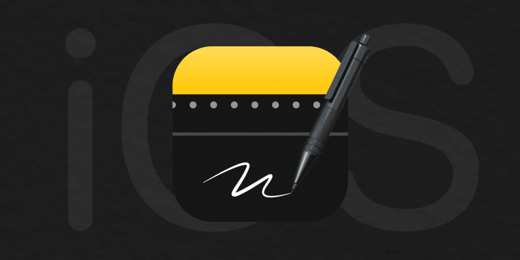 آموزش فعالسازی دارک مود در برنامه Notes آیفون با سه روش متفاوت