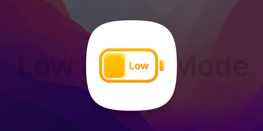 نحوه فعال کردن قابلیت Low Power Mode در مک بوک
