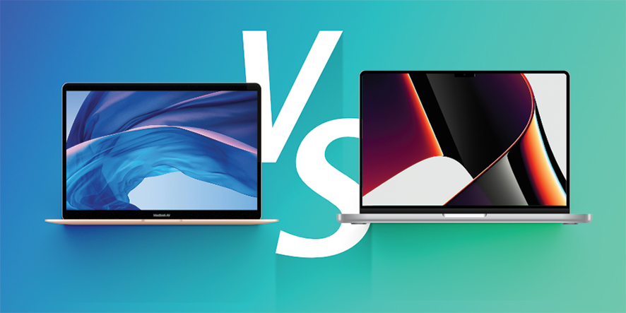 نبرد مک بوک‌های اپل؛ مک بوک ایر M1 در مقایسه با مک بوک پرو M1 Pro