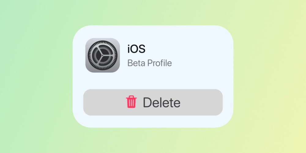 چگونه آیفون را از حالت دریافت آپدیت های بتای iOS خارج کنیم؟