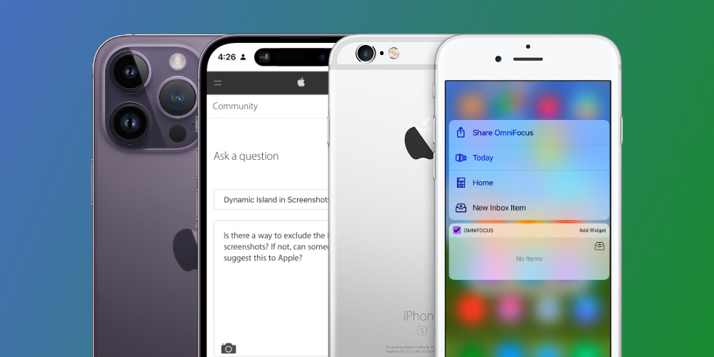 3D Touch از داینامیک آیلند بهتر است! نظر شما چیست؟